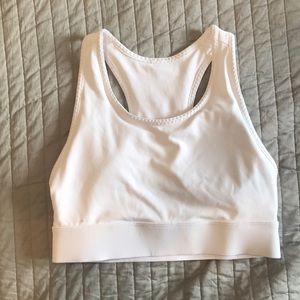 White Fabletic Sports Bra